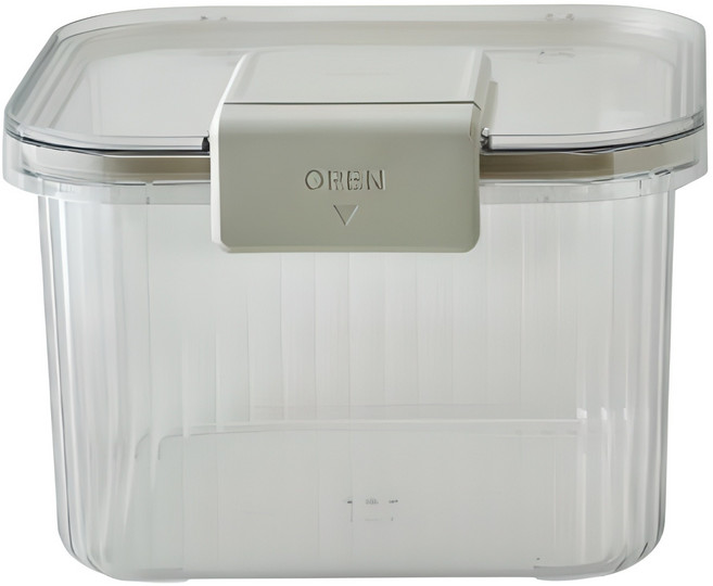 한샘 클리어 쌀통 5kg, 투명, 1개