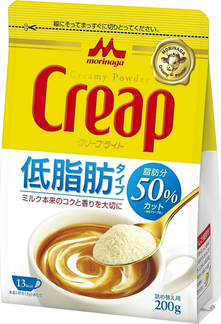 모리나가 유업 크리프 라이트 봉지 200g× 4포대, 200g, 1개입