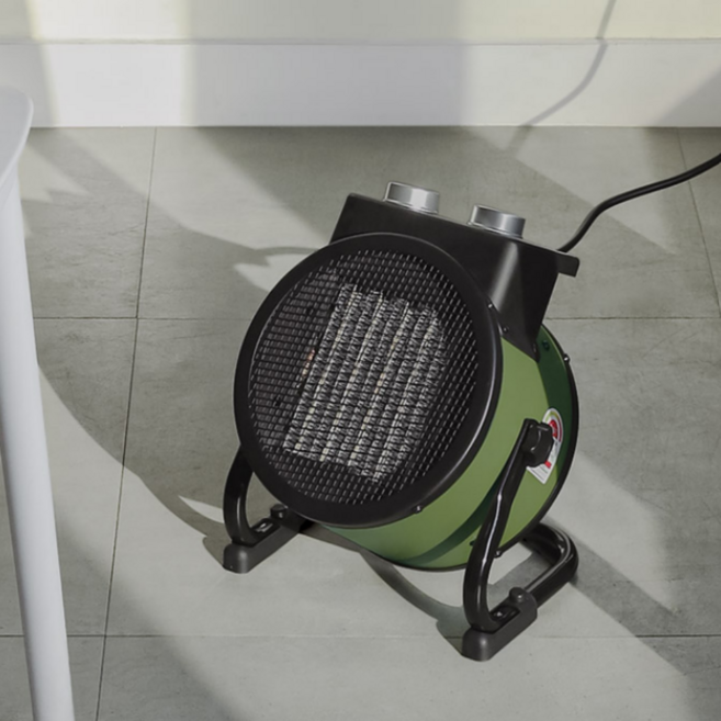 카페 발밑 전기온풍기 캠핑장 사무실 미니난로 글램핑장 열풍기 전기히터 난로, 상세페이지 참조, 핌핀 3k PTC 온풍기 PPH-H3025