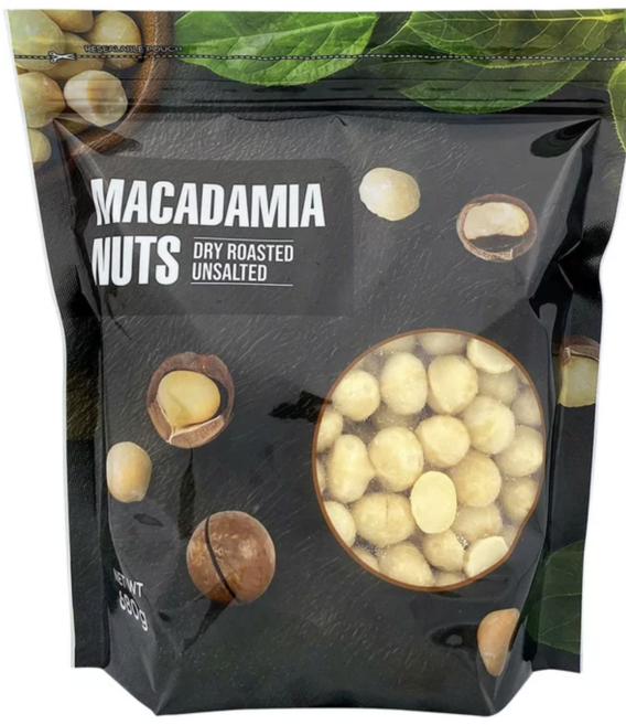 MACADAMIA NUTS 乾烤 無鹽 680克, 680g, 1個