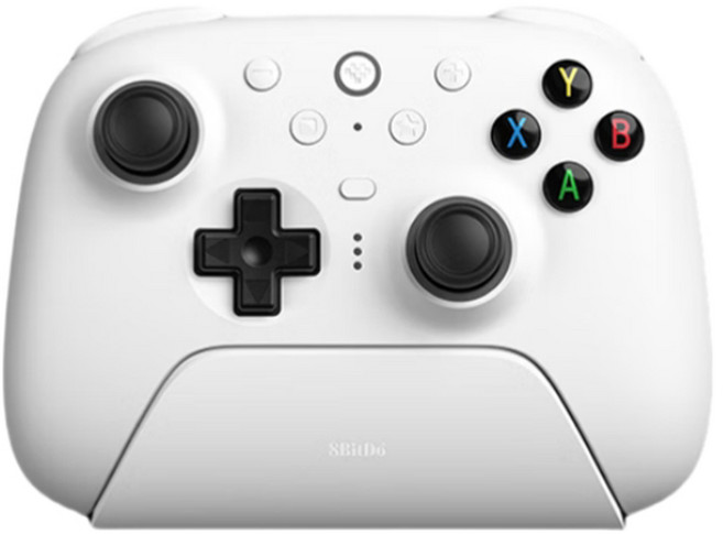 8BitDo Ultimate2 얼티메이트 2세대 3모드 컨트롤러 게임패드 PC버전, 1개, 화이트