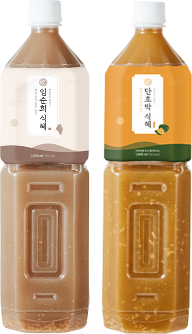 임순희식혜1.5L (2) +친정단호박식혜1.5L (1) 1500ml 3병세트, 1.5L