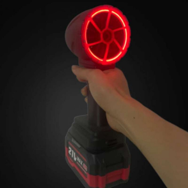 준카64 추력 2000g 터보 제트팬 에어건 더스트건 전동 공구 브랜드 호환 베어툴 너구리해외쇼핑, 제트팬64 (디월트20V호환), 1개