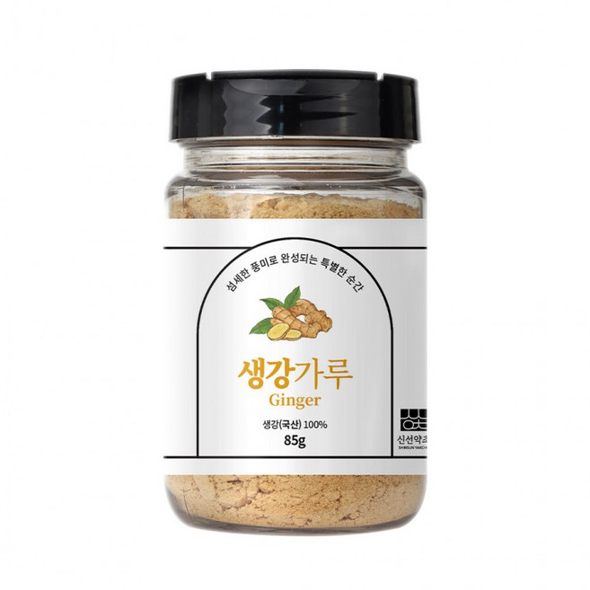 신선약초 생강가루 85g 가루 차, 1개, 1g