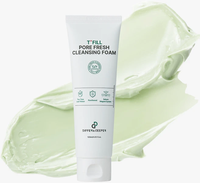 디퍼앤디퍼 올인원클렌저 포어 프레쉬 클렌징 폼 노폐물 각질 흡착폼, 1개, 120ml - 쿠팡
