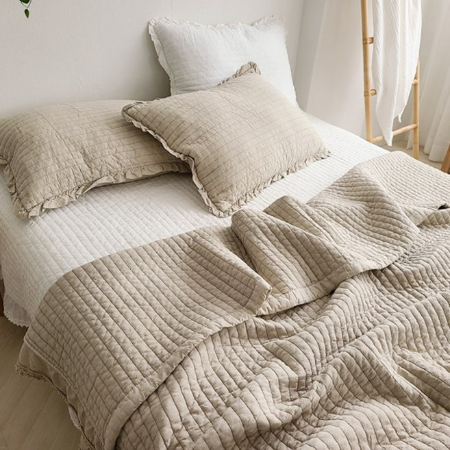 프릴 피그먼트 큰골 줄누비 패드, 큰골 핑크