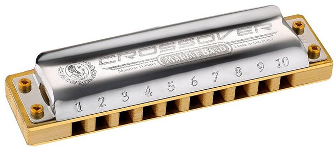 Hohner M2009BX 마린 밴드 크로스오버 하모니카 하이 G 키, Hohner M2009BX 마린 밴드 크로스오버 하모니, 1개