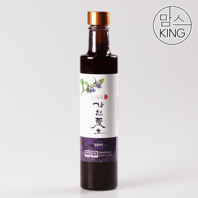 [창원몰] 감천골 블루베리 발효식초 감천애초 300ml, 1개