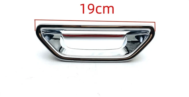 닛산 호환 X-트레일 Rogue T33 용 트렁크 도어 핸들 커버 2014 2019-2022 광택 크롬 몰딩 액세서리, 02 2021-2022