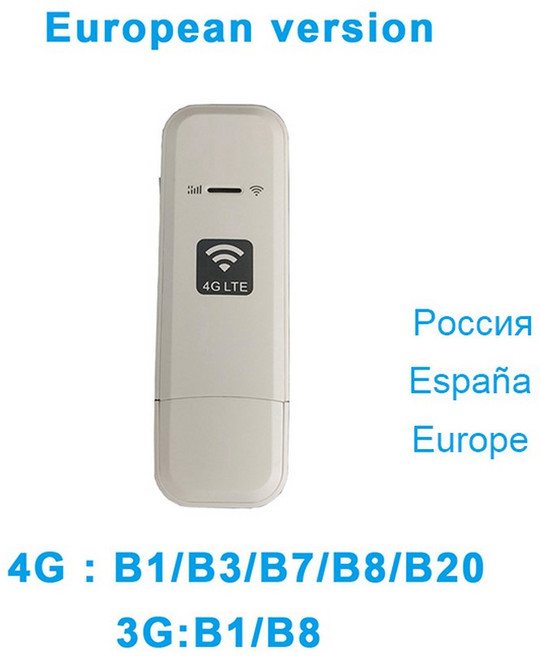 LTE라우터 5G 포켓 노트북 휴대용 와이파이 나노 SIM 카드 USB 4G 모뎀 핫스팟 10 사용자 동글 LDW931, 1) Europe version, 1개