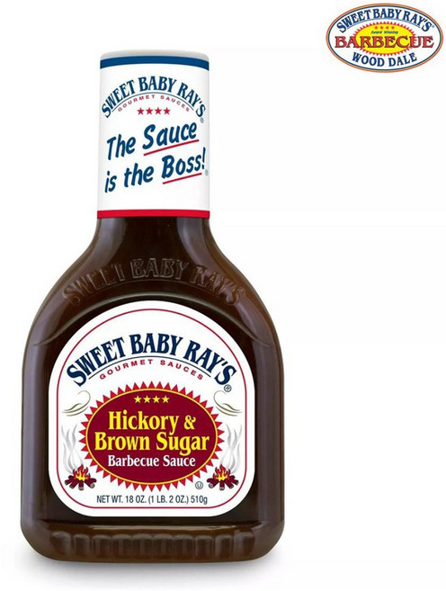 스위트 베이비 레이스 히코리 앤 브라운슈거 바베큐 소스 2가지 맛 510g 1.13kg, 1. 히코리브라운 510g(Hickory), 1개