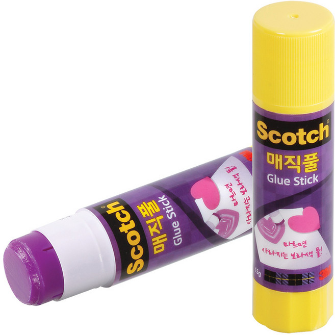 3M 스카치 매직 풀 15g 문구 고체 스틱 풀, 02_매직 풀 25g