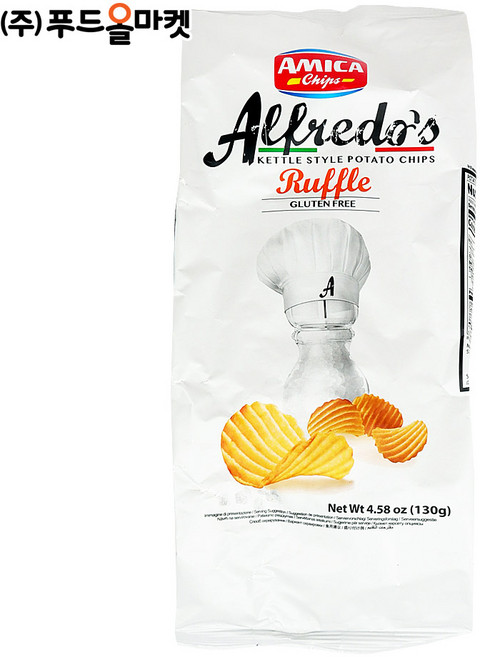 아미카칩스 알프레도 오리지널러플 감자칩, 130g, 1개