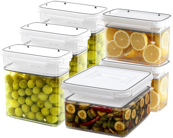 스카이락 다용도 누름통 짱아찌 청 만들기 세트, 1세트, 6개