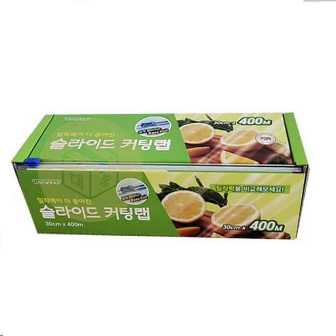 유니랩 슬라이드 커팅랩 대용량 30cm x 400M, 1개