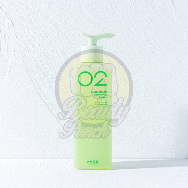 아모스프로페셔널 퓨어 스마트 샴푸 프레시, 500g, 1개