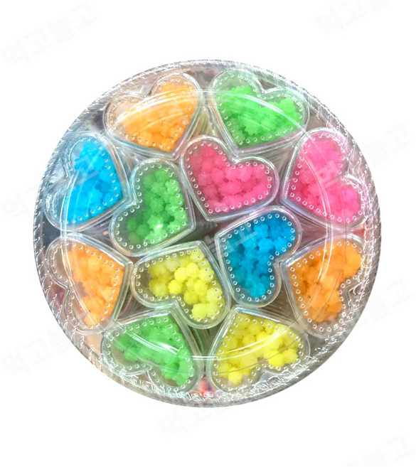 별사탕 하트모양케이스, 300g, 1개