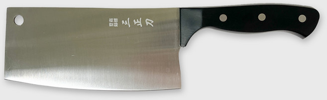 중식도 엽정리 삼정도 일천도 일각도 미쯔보시 중식칼, 삼정도 중식칼 (P손잡이), 1개