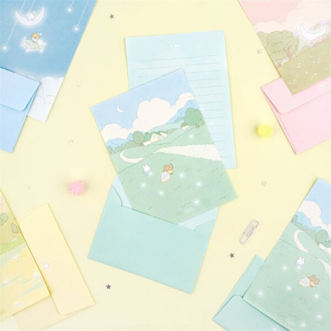 [대시앤도트] 보드리 미니 레터 세트, 02 그린 아워