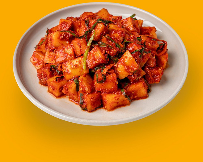 주문당일제조 100%국산재료 맛있는 깍두기 깍뚜기 김치, 1개, 2kg