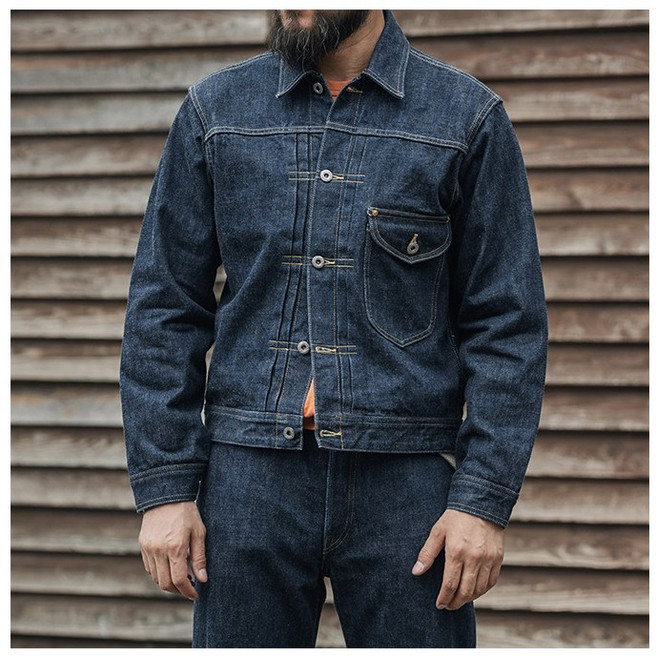 NON STOCK S101J 14OZ 預縮處理 牛仔夾克 TYPE1 大戰款