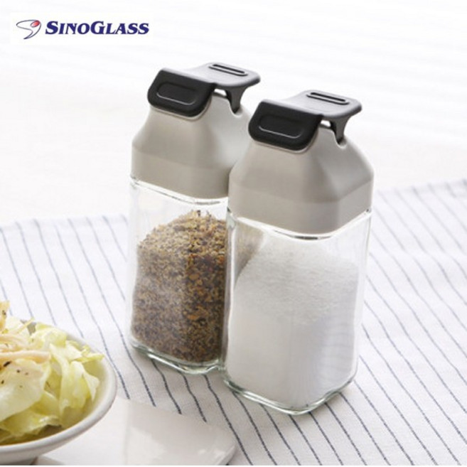 원터치 소금후추병 고급 카페 설탕 양념병 80ml 2p, 2세트