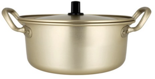 남선 보글보글 황 양수냄비, 22cm, 노란색, 5개