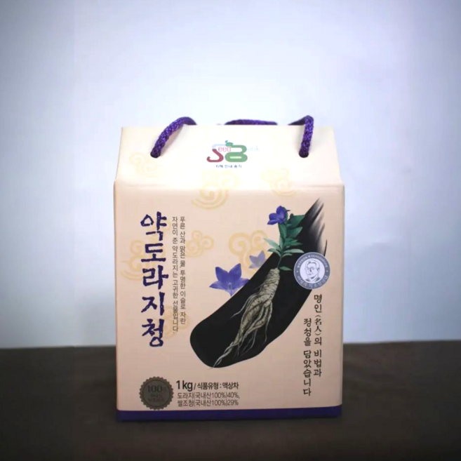 씨드뱅크 약도라지청 선물용 도라지차 도라지청, 1kg, 1개, 단품