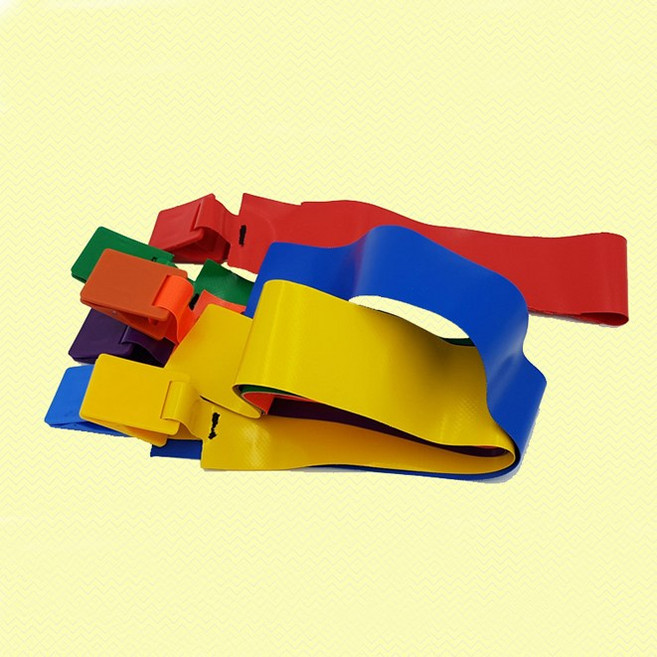 플레이핏 꼬리잡기 6색6개 1세트 술래잡기 달리기연습 터치럭비 태그플래그 런닝맨꼬리