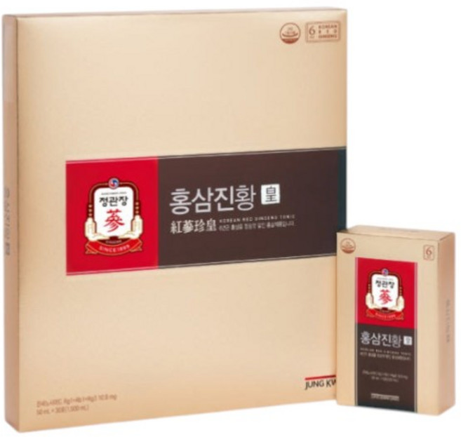 정관장 홍삼진황 50ml 30포, 30개