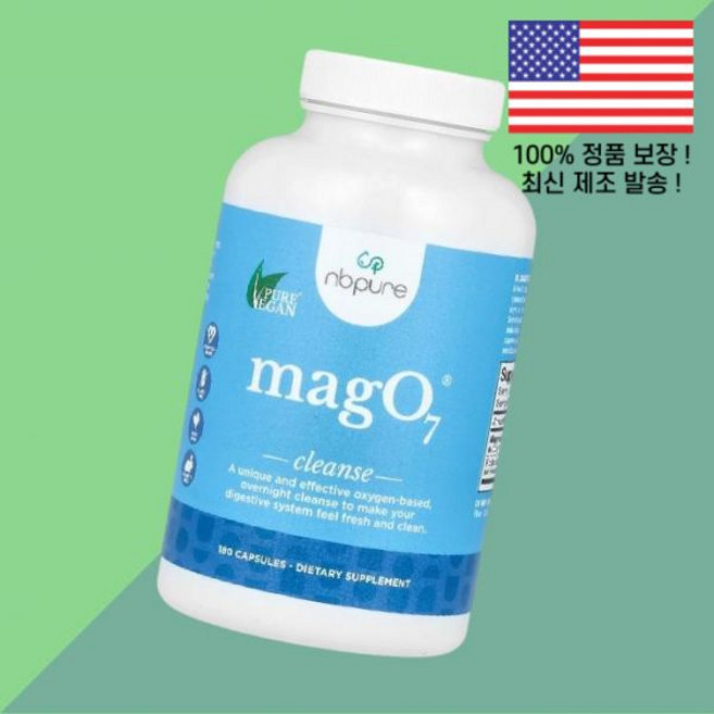 NB 퓨어 마고7 클렌즈 180캡슐 Pure MagO7 Cleanse 180 Capsules, 180정, 1개