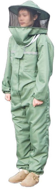 말벌 보호복 양봉 벌초 꿀벌 해충 슈트 상하의 의류 벌집 작업 방충복, 1개