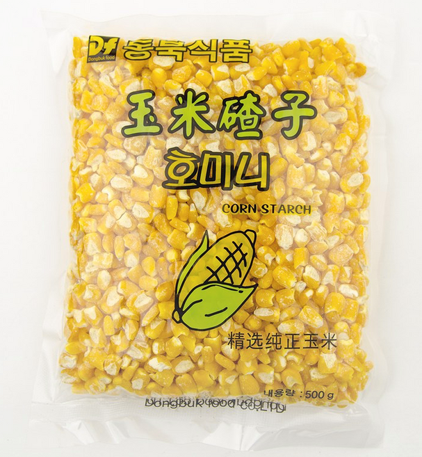 천구중국식품 찐호미니 옥수수쌀 500g(큰알), 3개