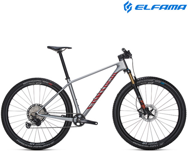 엘파마 판타지아 퀘이사 8 카본 12단 MTB 자전거, 사이버실버, L(440)