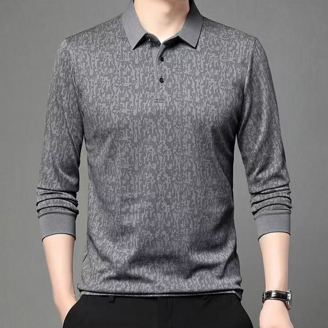 가을겨울 남성 캐주얼 패션 버튼다운 긴팔 티셔츠 구김적은 레이어링 추천 긴팔 통기성 기본 티