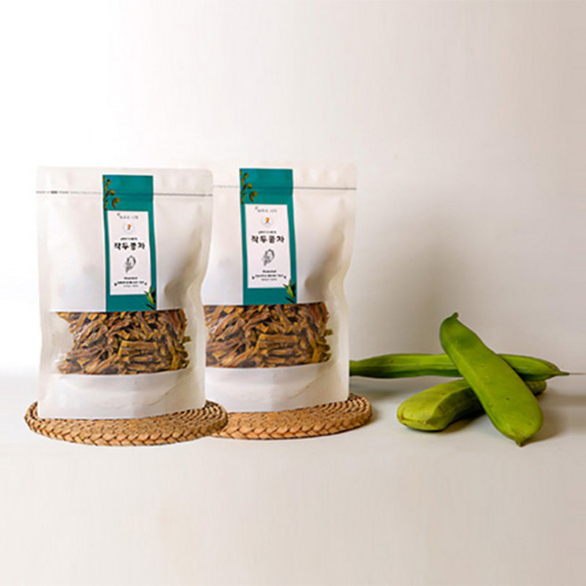 청화팜스 볶은작두콩차, 100g, 2개입, 1개