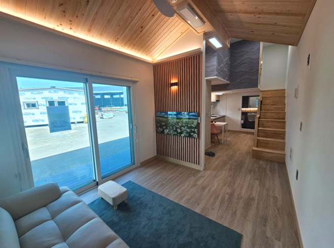 추가금 없이 모든금액 포함된 10평 다락형 체류형쉼터 모듈러주택[계약금]