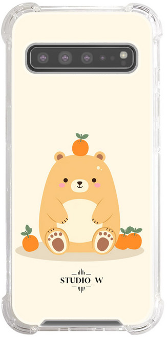 곰돌이 그림 맥세이프 핸드폰 케이스 젤리 하드타입