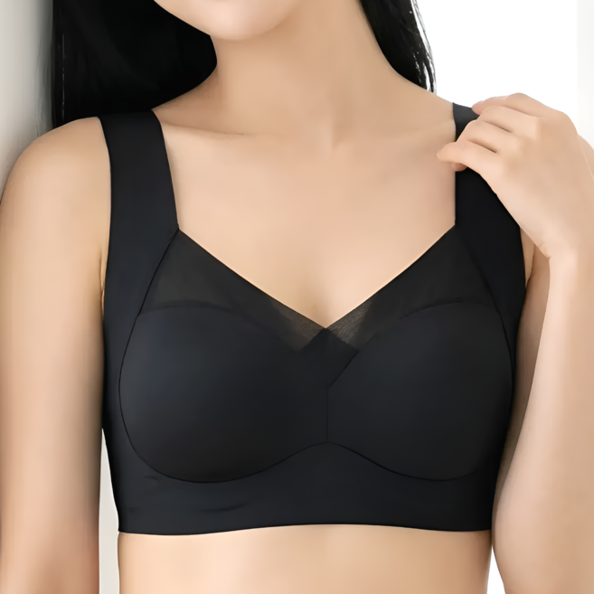 펄빈 편안한 노와이어 빅사이즈 심리스 브라