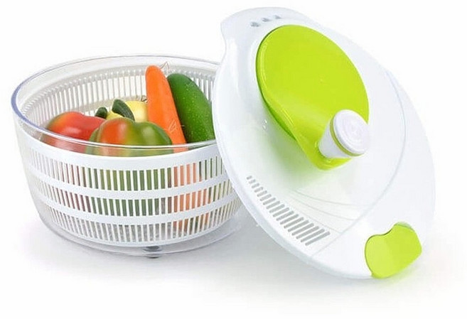 물기제거 야채 탈수기 24.3cm 식품용탈수기 채소물기제거기 식품탈수기