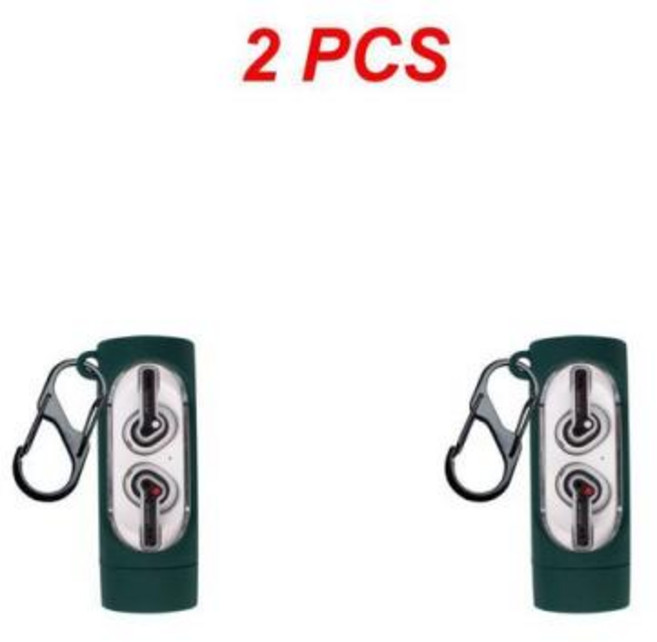 ~ 포함 (스틱) 6PCs 무선 방지 케이스 실리콘 헤드폰 액세서리 후크 Ear 낙하 1 이어폰 커버 케이스 무선 Nothing, 11) blackish green 2pcs