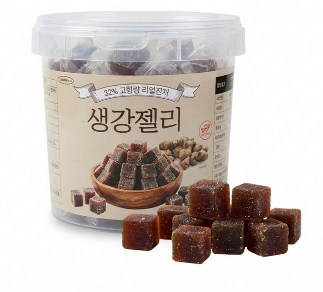 혜성식품 리얼진저 생강젤리, 1개, 600g