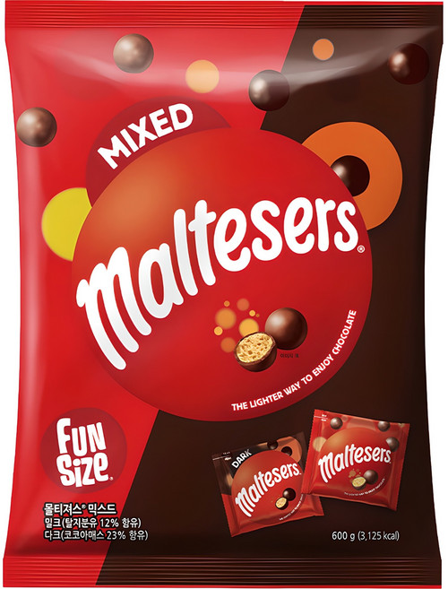 몰티져스 펀사이즈 믹스팩, 600g, 1개