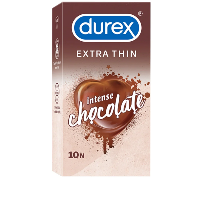 Durex Extra Thin Condom Intense Chocolate 10 condoms, 1개