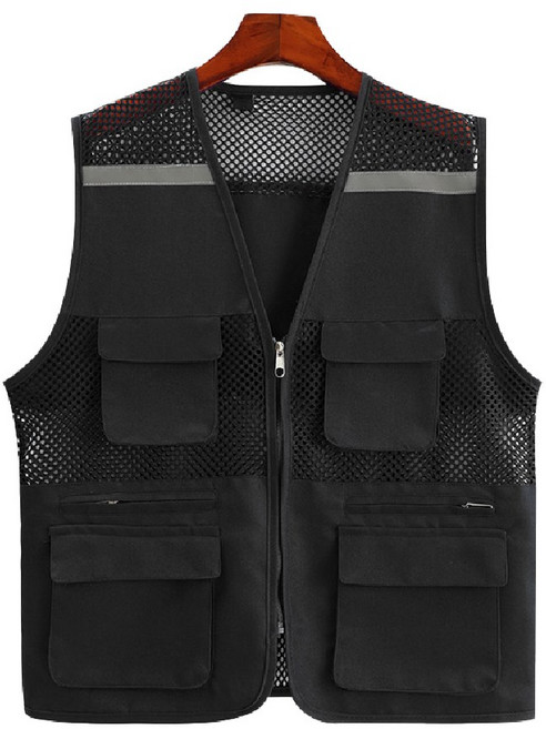 Wg 안전조끼 여름 현장 쿨 메쉬 작업복 근무복