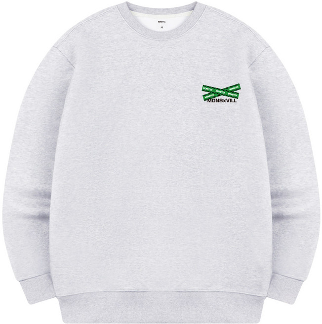 서프런던 몬스터빈 빅사이즈 기모 오버핏 맨투맨 ZAMD_0026