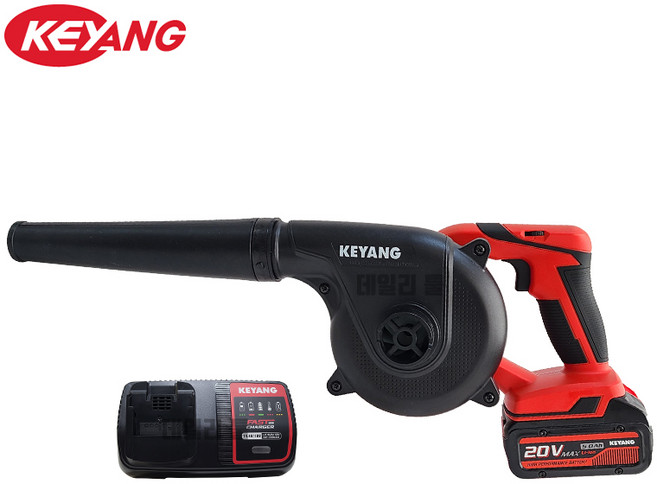 계양 20V 충전 송풍기 급속1팩세트 무선 에어건 낙엽청소기 블로워 전동 먼지제거 캠핑 세차, 1개