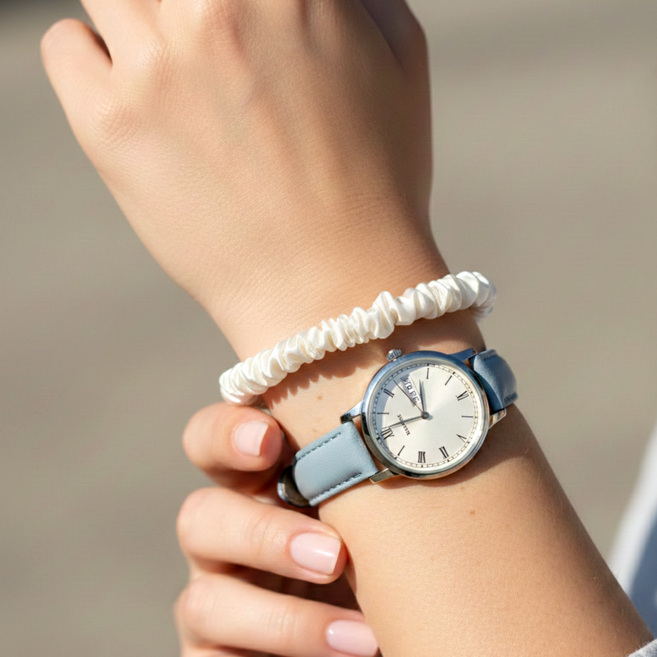 소소한다람쥐 자국없는 머리끈 얇은 곱창머리끈 스크런치 헤어 슈슈