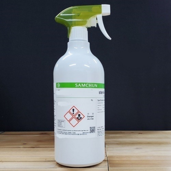 과산화수소 (멸균/비멸균) 3% 500ML (SAM) Hydrogen peroxide 3.0% (Sterile/Non-Sterile ) Spray, SAM-Non-Sterile(비멸균) 1L (3%)