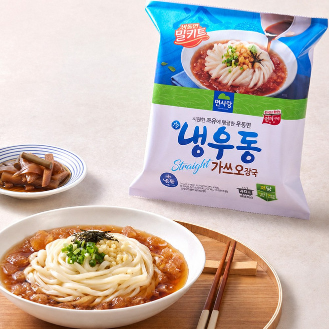 [면사랑] 냉우동(냉동), 10개, 544g